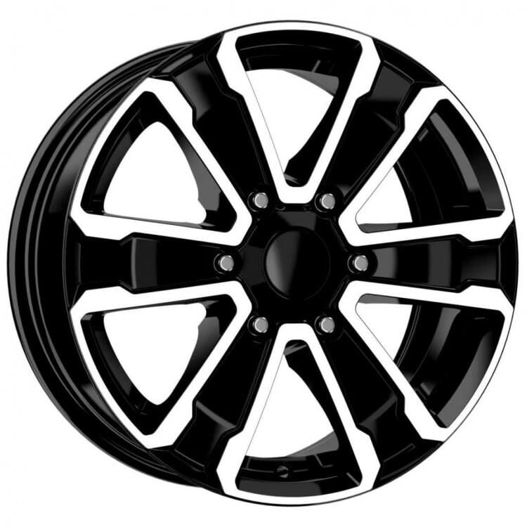 SONİC 8005/1 7Jx16 6x130 ET45 84,1 Deep Black Diamond Jant Seti 4'lü